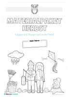 Vorschau - Arbeitsblätter - Arbeitsheft zum Herbst: 1. Klasse (25 Arbeitsblätter) - Seite 1
