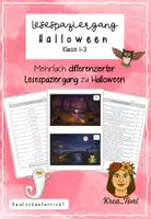 Vorschau - Arbeitsblätter - Lesespaziergang Bundle (wachsend, Deutsch Klasse 1, 2, 3) - Seite 1