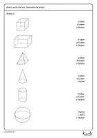 Vorschau - Arbeitsblätter - Materialpaket "Einführung geometrische Körper" - Seite 3