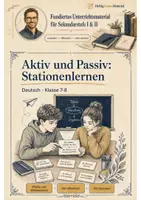 Vorschau - Arbeitsblätter - Grammatik Klasse 7-8 – großes Materialpaket Deutsch - Seite 1