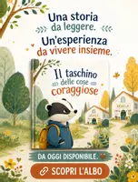 anteprima - Opere didattiche / Libri di testo - Il Taschino delle Cose Coraggiose- Albo Accoglienza - Pagina di copertina