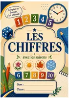Vorschau - Arbeitsblätter - Les chiffres - Deckblatt