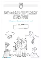 Vorschau - Arbeitsblätter - Materialpaket zum Herbst: 2. Klasse (25 Arbeitsblätter) - Seite 1