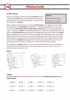 Vorschau - Arbeitsblätter - Arithmetik - schriftliche Division (Lernzeit 10) - Deckblatt