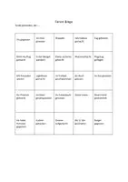 Vorschau - Arbeitsblätter - Ferien Bingo Spiel Deutsch - Deckblatt