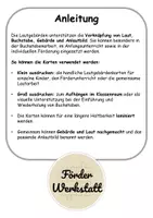 Vorschau - Fördermaterial/Inklusion - Lautgebärden: Ä Ü Ö - Umlaute - Buchstaben lernen - Anlaute - Seite 1