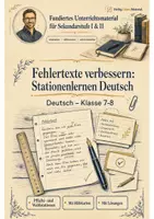 Vorschau - Arbeitsblätter - Rechtschreibung Klasse 7-8 – großes Materialpaket Deutsch - Seite 1