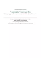 Vorschau - Stundenentwürfe - Teamarbeit in der Kita – Lernsituation zu Kommunikation, Konflikten & Teamentwicklung - Deckblatt