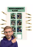 Vorschau - Merkblätter - Übersicht der Klassen-Werkraumdienste - Deckblatt