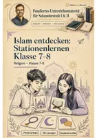 Vorschau - Stationenlernen - Islam entdecken: Stationenlernen Religion Klasse 7-8 - Deckblatt