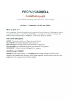 Vorschau - Spiele - Prüfungsduell Sozialpädagogik – Lernspiel mit 60 Karten | Sozialpädagogische Assistenz & Kinderpflege - Deckblatt