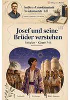 Vorschau - Arbeitsblätter - Josef und seine Brüder verstehen – Arbeitsheft Religion Klasse 7-8 - Deckblatt