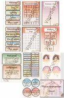 Voorbeeld - Compleet Regenboog Klassenthema – Dagritmekaartjes & Meer! - Voorblad
