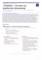 Vorschau - Unterrichtsreihen - Kunst Analyse-Methoden Sek II – Bildanalyse, Farblehre, Perspektive & Skulpturanalyse | Abiturvorbereitung - Seite 2
