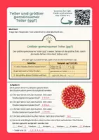 Vorschau - Unterrichtsreihen - Arbeitsheft Teiler, Vielfaches und Teilbarkeitsregeln – selbstorientiert & motivierend - Seite 1