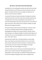 Vorschau - Stundenentwürfe - Stundenentwurf_Sachtext Thema Tiere Klasse 5_Der Hund - Seite 2