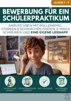 Vorschau - Arbeitsblätter - Schritt für Schritt zum Schülerpraktikum - Lernpaket mit App - Deckblatt
