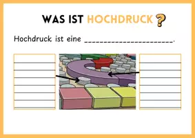 Vorschau - Arbeitsblätter - Karten gestalten mit Hochdruck (Klemmbausteine) - Lehrprobe - Deckblatt