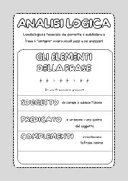 Vorschau - Arbeitsblätter - Analisi logica nel paese delle fiabe - Arbeitsblätter zur logischen Analyse auf Italienisch - Seite 2