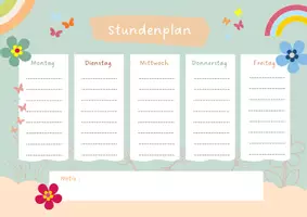 Vorschau - Mal- und Bastelvorlagen - Stunden- und Wochenpläne - Seite 2
