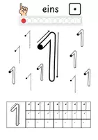Voorbeeld - Werkbladen Cijfers Schrijven 0-10 | Rekenen Groep 3 | Schrijfoefeningen - Pagina 2
