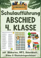 Vorschau - Arbeitsblätter - Lehrerkiste - Schulaufführung | Abschied 4. Klasse - Schulfest & Abschlussfeier - Deckblatt