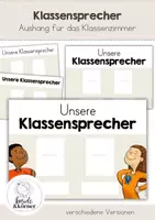 Vorschau - Stundenentwürfe - Klassensprecherwahl, Demokratie und Wahl - Materialpaket - Seite 1