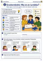 Vorschau - Arbeitsblätter - Umgang mit Fehlern Arbeitsheft Klasse 5 bis 6 Schulstart Fehler als Lernsignal nutzen - Seite 1