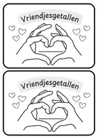 Voorbeeld - Vriendjesgetallen tot 10 | Miniboekje I Rekenen Groep 3 - Pagina 1