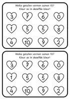 Voorbeeld - Vriendjesgetallen tot 10 | Miniboekje I Rekenen Groep 3 - Pagina 2
