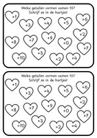 Voorbeeld - Vriendjesgetallen tot 10 | Miniboekje I Rekenen Groep 3 - Pagina 3