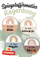 Voorbeeld - Spiegelaffirmaties voor de Klas | Positieve Affirmaties | Groeimindset - Voorblad