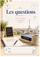 Vorschau - Arbeitsblätter - Les questions - Deckblatt