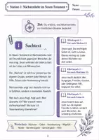 Vorschau - Arbeitsblätter - Nächstenliebe und Barmherzigkeit – Stationenlernen Religion Klasse 7-8 - Seite 2