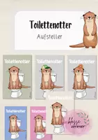 Vorschau - Anderer Materialtyp - Aufsteller Toilettenotter Otterklasse - Deckblatt