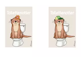 Vorschau - Anderer Materialtyp - Aufsteller Toilettenotter Otterklasse - Seite 2
