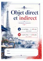 Vorschau - Arbeitsblätter - Objet direct et indirect - Deckblatt