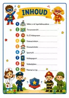 Voorbeeld - Superhelden parcours - Pagina 1