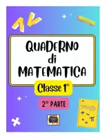 anteprima - Esercizi - Quaderno operativo di Matematica con kit di 20 schede in b/n - Classe Prima - 2° Parte: i Numeri fino al 19, insiemi, prime operazioni e problemi. - Pagina di copertina