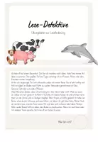 Vorschau - Spiele - Freiarbeit Lesedetektive - Tiere - Seite 3