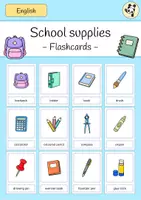 Vorschau - Spiele - Schulmaterialien / School supplies (Englisch) - Spiele - Seite 1