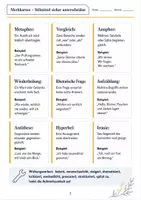Vorschau - Arbeitsblätter - Rhetorische Mittel sicher analysieren – Deutsch Klasse 9-10 - Seite 2