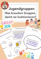 Vorschau - Arbeitsblätter - Jugendgruppen: Wie funktioniert eine gute Gruppe? - Deckblatt