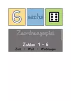 Vorschau - Spiele - DOMINO: Zuordnungsspiele Zahlen 1-10 - Seite 3