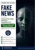 Vorschau - Stundenentwürfe - Fake News 3/6 Deepfakes Hörsehverstehen Englisch - Deckblatt