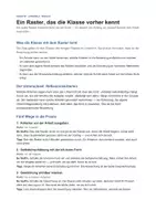 Vorschau - Interaktives Material - Bewertungsraster-Generator | kostenlos | Kriterien, Niveaus, Gewichtung | interaktiv & lokal - Seite 1