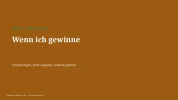 Vorschau - Arbeitsblätter - Wenn ich gewinne – Freude zeigen ohne Angeben | Gewinnen und Verlieren | Ethik Klasse 3/4 - Seite 1
