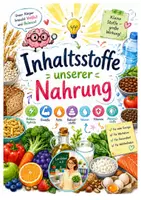 Vorschau - Mal- und Bastelvorlagen - Inhaltsstoffe unserer Nahrung - Deckblatt