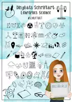 Vorschau - selbst erstellte Schriftarten - Dingbats-Schriftart: Lehrerlies Science - Deckblatt