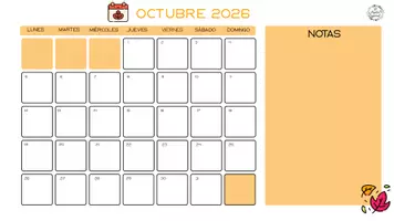 Vista previa - Refuerzo / NEE / Materiales de apoyo - PLANIFICADOR MENSUAL ALUMNADO CURSO 26/27 - página 3